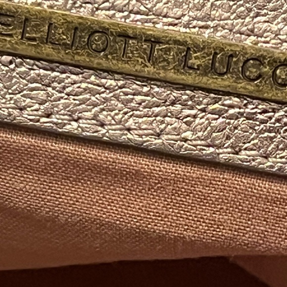 Elliott Lucca metallic leather bag - Picture 7 of 12